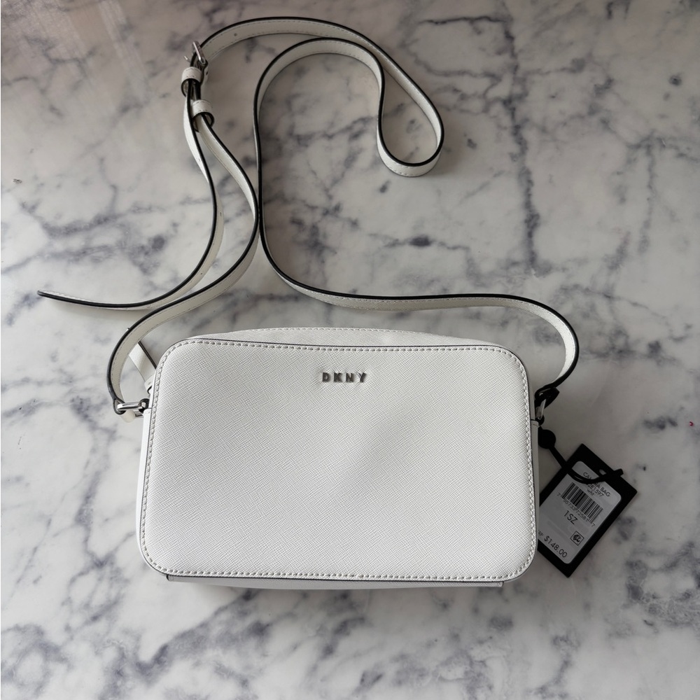 DKNY White Crossbody Bag